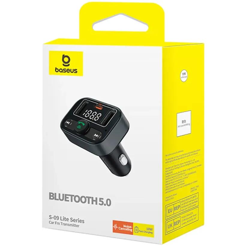 شارژر فندکی و پخش کننده بلوتوث بیسوس مدل S-09 Lite Series C10762300113-00 image gallery