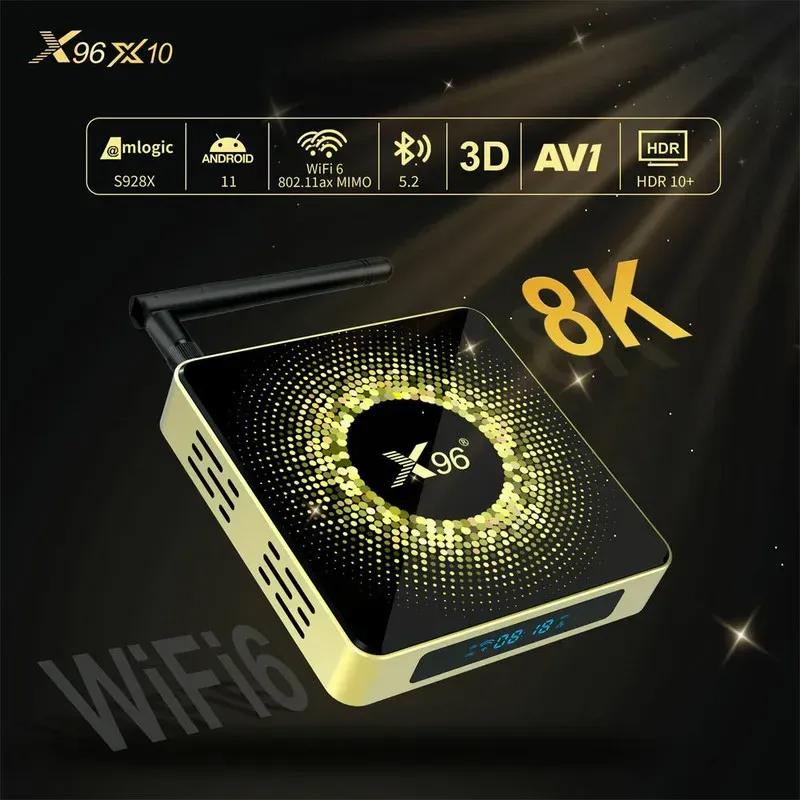 اندروید باکس ایکس 96 مدل X96 X10 8GB 64GB image gallery