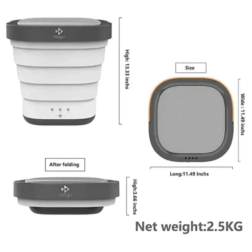 مینی واش شیائومی Moyu مدل Xiaomi XPB08-F2 همراه با خشک کن image gallery