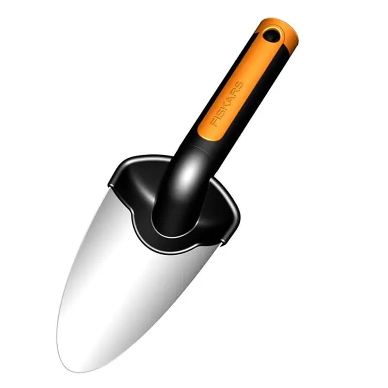بیلچه باغبانی فیسکارس مدل Fiskars premiume planters trowel image gallery