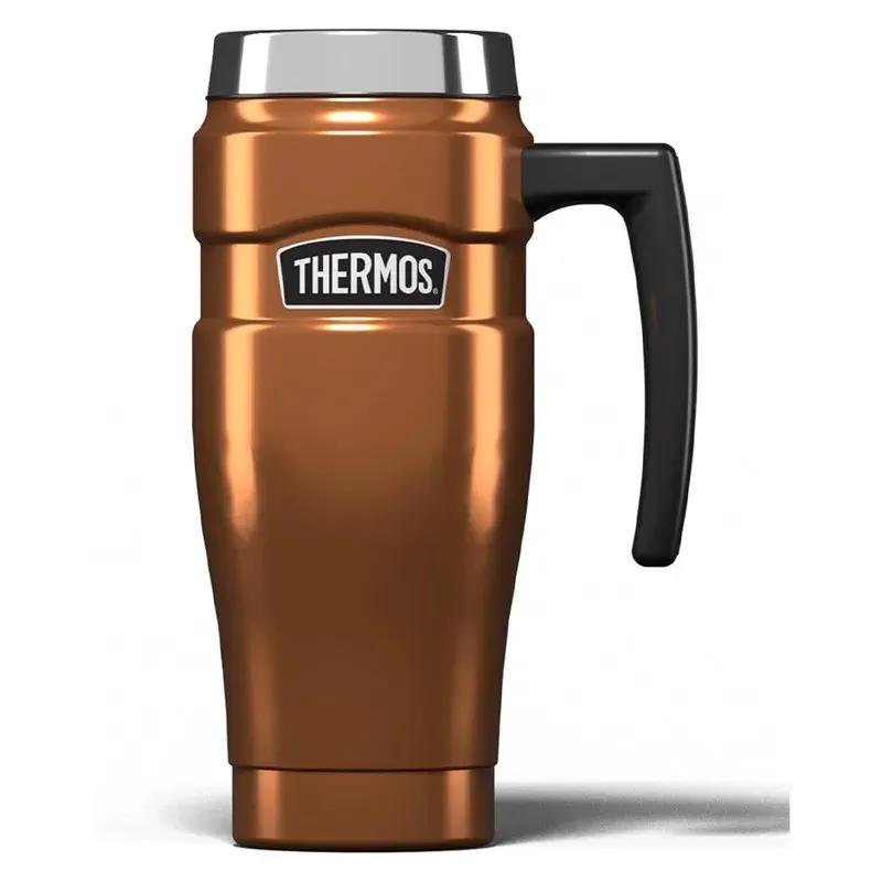 ماگ دسته دار ترموس کینگ مدل Thermos stainless king travel mug ظرفیت 470 میلی لیتر  image gallery