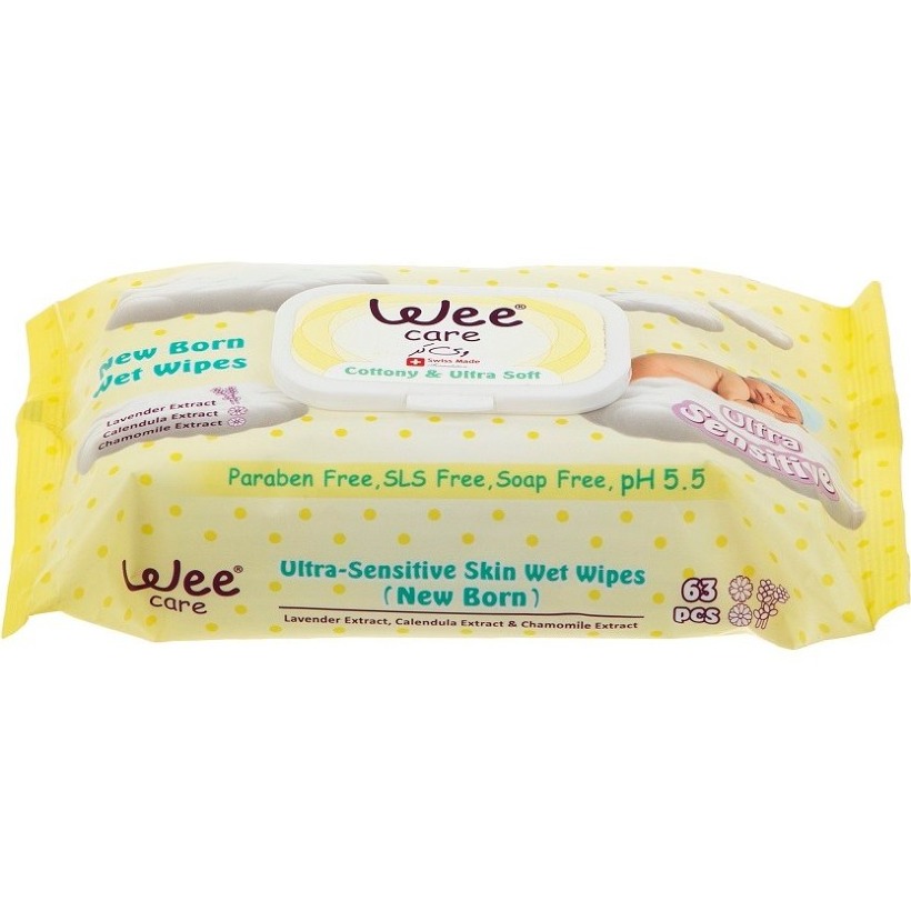 دستمال مرطوب نیوبرن مدل Wee Care ultra sensetive image gallery