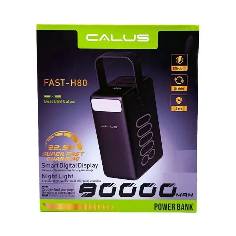 پاوربانک کالوس مدلcalus Fast-H80 ظرفیت 80000 میلی‌آمپر‌ ساعت image gallery