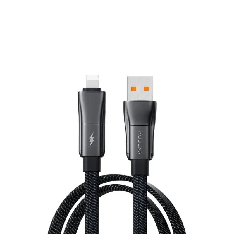 کابل تبدیل Type-C و USB به Type-C و لایتنینگ کولا مدل KL-X73 طول 2 متر