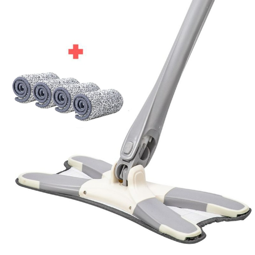 تی زمین شوی مدل آبگیر TwistMop همراه با 4 سر یدک 