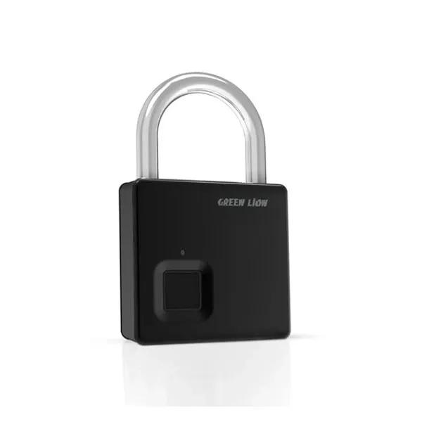 قفل اثر انگشتی گرین لاین مدل  Fingerprint Padlock GNMINIFPPDLKBK