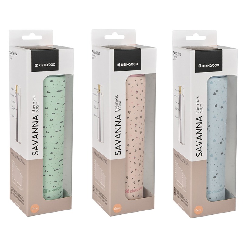 ‫فلاسک کودک کیکابو مدل‬ ‫Savanna‬ حجم ‫۵۰۰ میلی لیتر‬