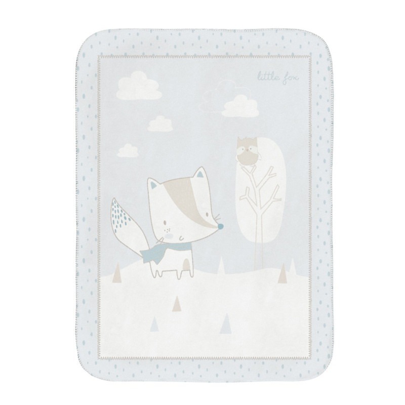 ‫پتو نوزاد کیکابو مدل Little Fox‬‬ ‫ابعاد ۸۰ در ۱۱۰ سانتی متر