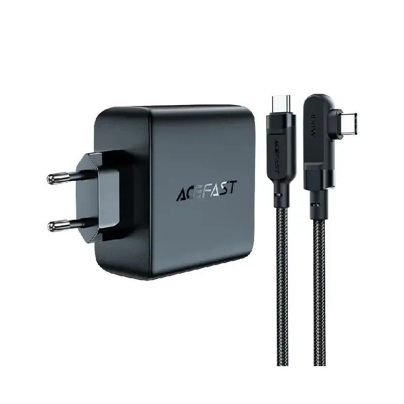 شارژر دیواری ایس فست مدل A37 PD100W GaN توان 100 وات