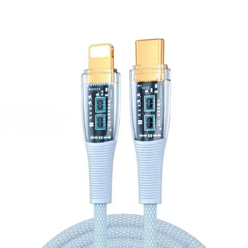 کابل شارژ USB-C به Lightning کولا مدل KL-X66 طول ۱ متر توان 30 وات 