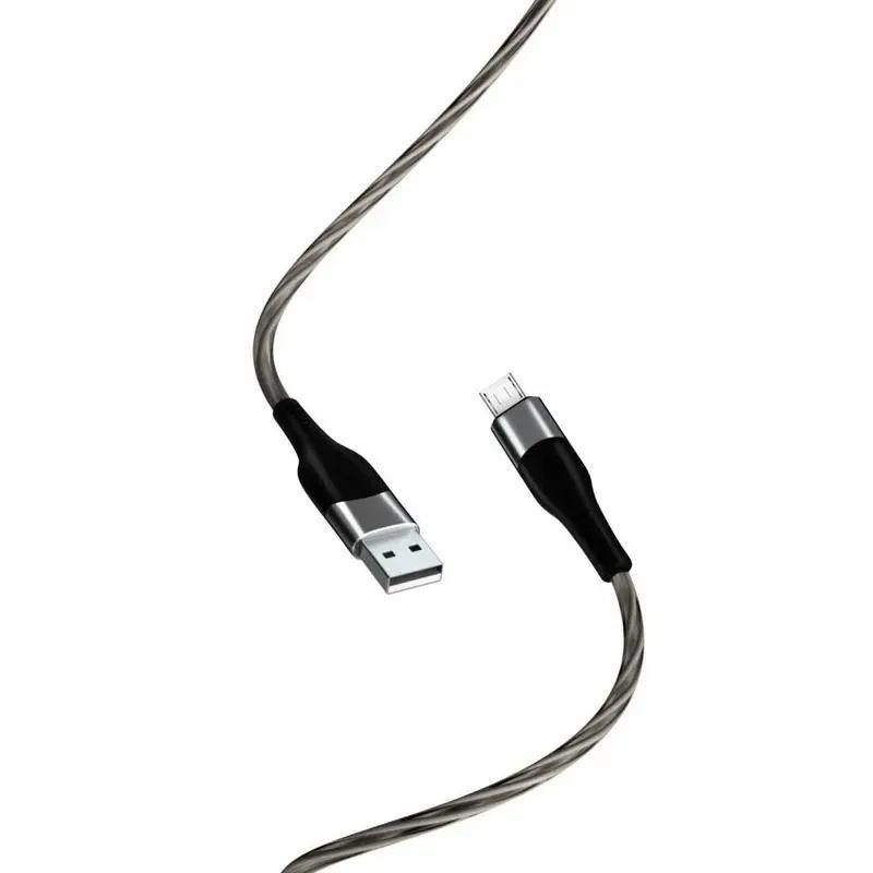 کابل میکرو یو اس بی ایکس او مدل XO NB158 قطع خودکار طول 1متر توان 2.4 آمپر