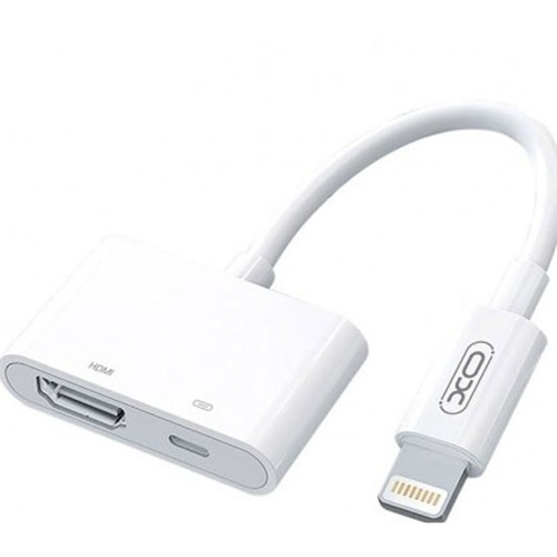 تبدیل لایتنینگ اتصال همزمان شارژر و HDMI ایکس او مدل XO HUB005