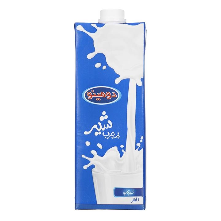 شیر پرچرب دومینو حجم 1 لیتری (بسته 10 عددی)