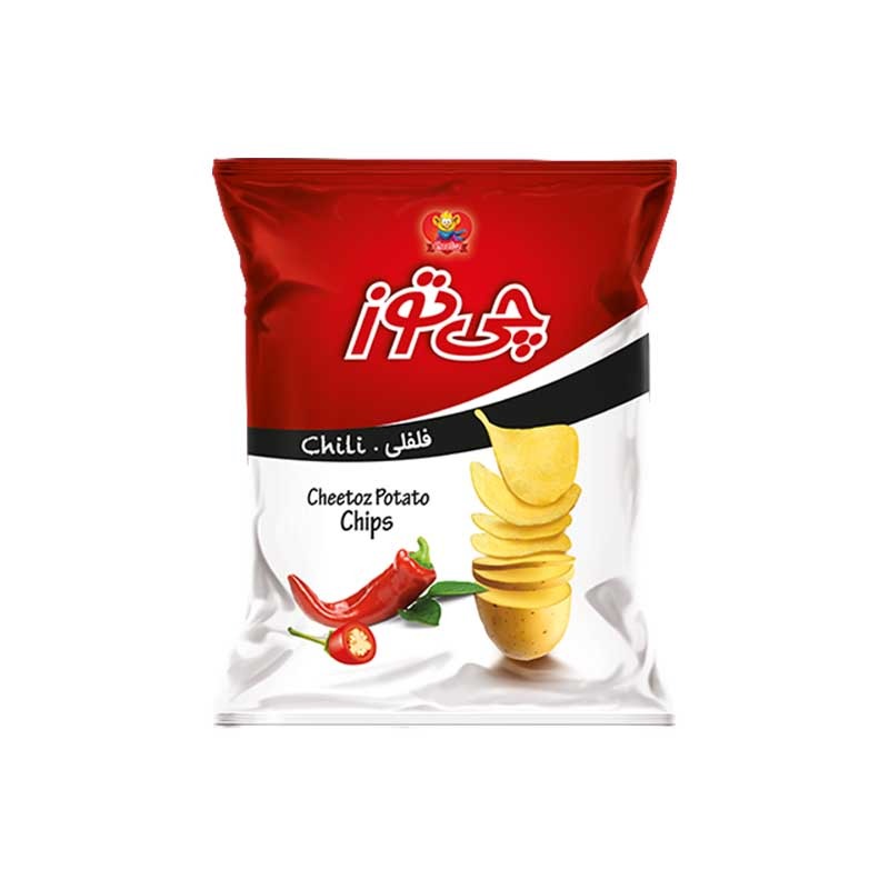 چیپس فلفلی چی توز وزن 60 گرمی (کارتن 40 عددی)