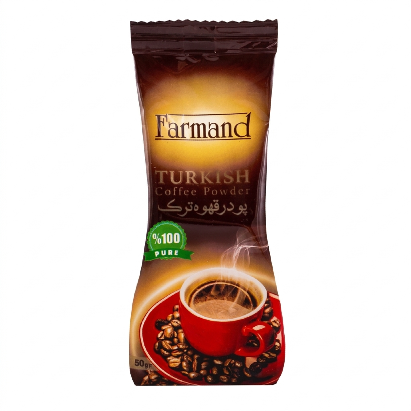 پودر قهوه فرمند وزن 50 گرمی (کارتن 9 بسته‌ای)