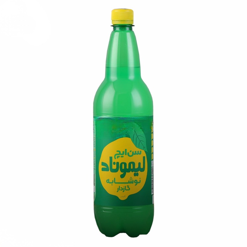 نوشیدنی لیموناد گازدار سن ایچ ظرف پت حجم 1 لیتری (بسته 6 عددی)