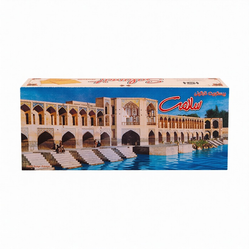 بیسکویت سلامت وزن 400 گرمی (کارتن 18 بسته‌ای)
