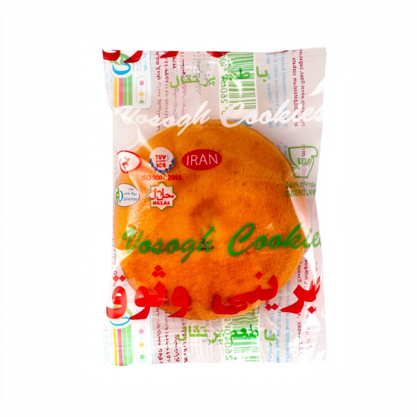 شیرینی وثوق وزن 30 گرمی (کارتن 100 عددی)