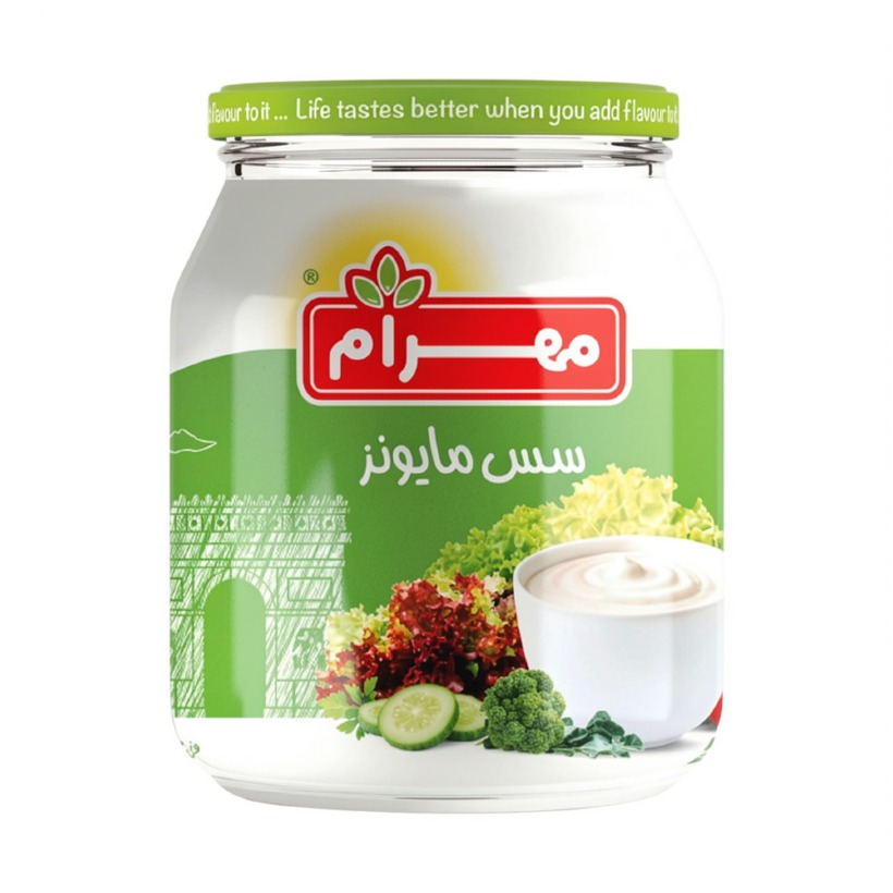 سس مایونز مهرام وزن 630 گرمی (کارتن 12 عددی)