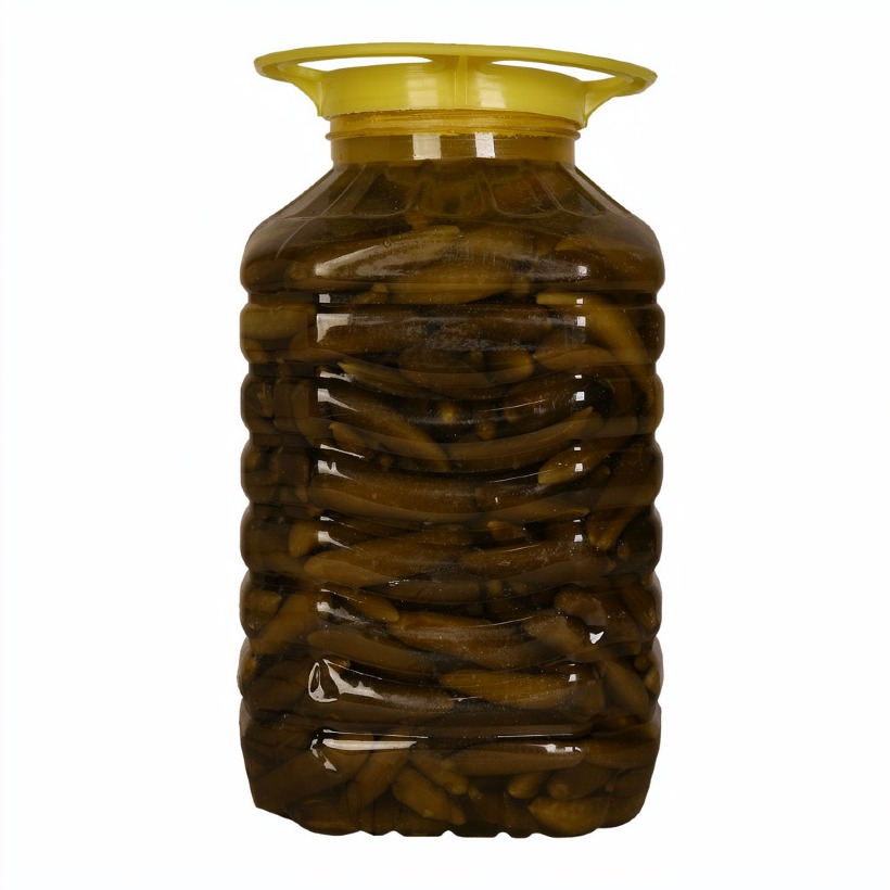 خیارشور ویژه آفاق ظرف پت وزن 10 کیلوگرمی (1 عدد)