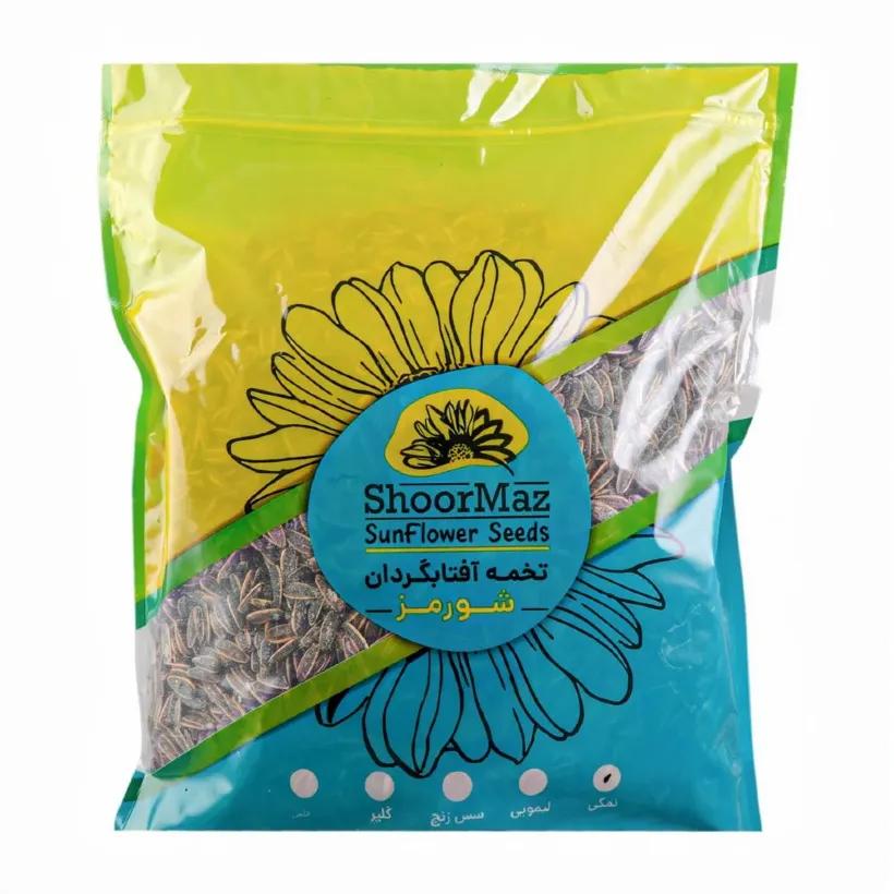 تخمه آفتابگردان نمکی مزمز وزن 4.5 کیلوگرمی (کارتن 1 بسته‌ای)