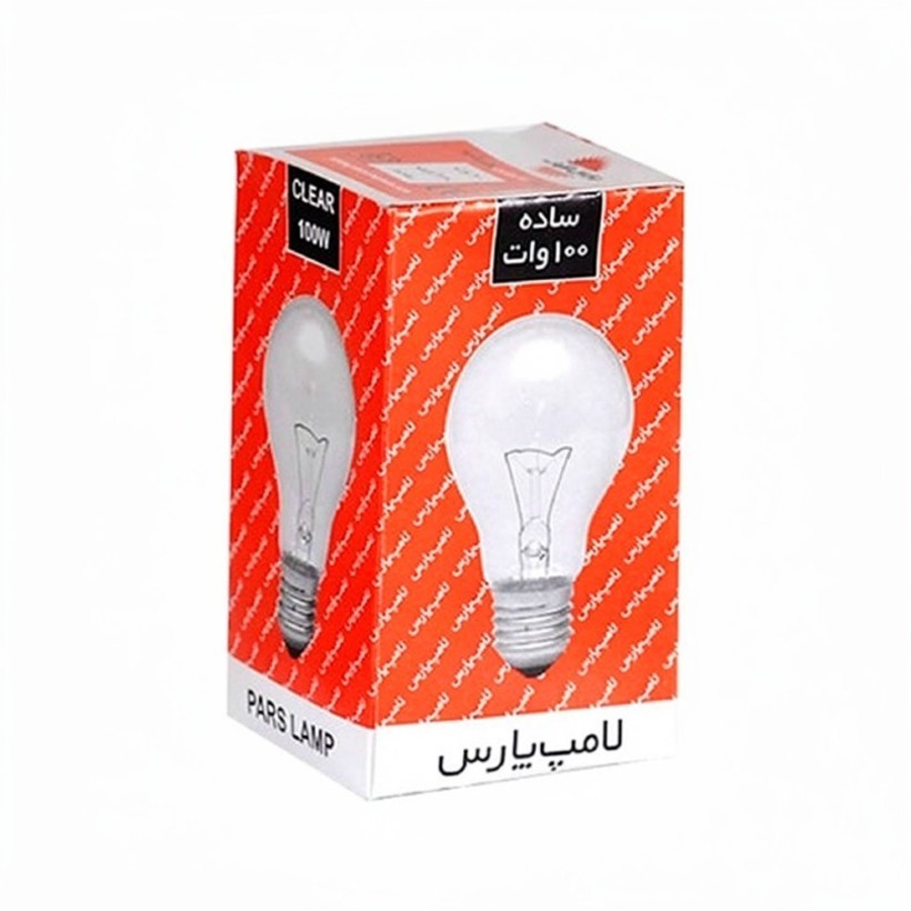 لامپ 100 وات پارس شهاب مدل رشته ای 