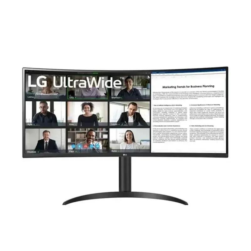 مانیتور خمیده 34 اینچی ال جی مدل 34WR55QK-B
