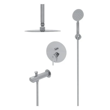 ست شیر حمام توکار شیبه مدل سهند همراه با مغزی 