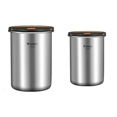 ست بانکه استیل VANYI بسته 2 عددی