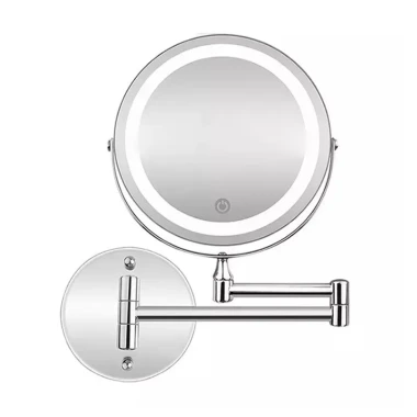 آینه و رینگ لایت آرایشی لمسی Xiasong مدل دیواری 1x:10x