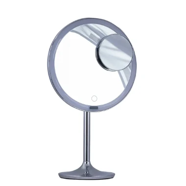 آینه و رینگ لایت آرایشی لمسی رومیزی 3x Xiasong