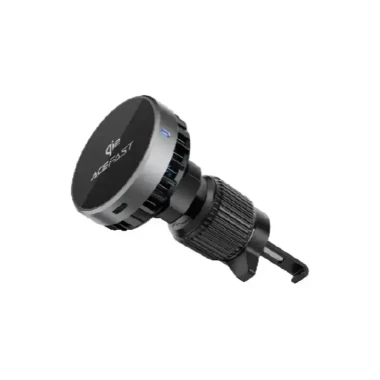 هولدر و شارژر وایرلس دریچه کولری مگنتی ایس فست مدل D40 Qi2 توان 15 وات