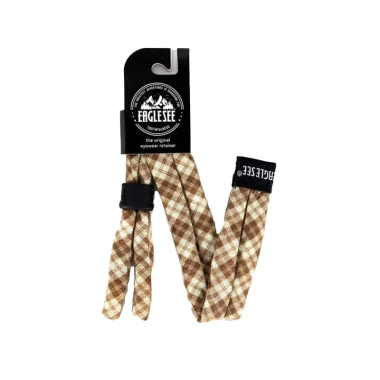 بند عینک ایگلسی مدل تارتان قهوه ای Brown Tartan