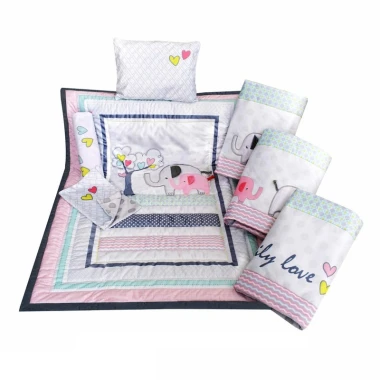 ‫ست خواب رزبرن مدل‬ FAMILY LOVE GIRL‬ ‫مجموعه ۷ عددی