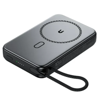 پاوربانک وایرلس مگ سیف ایس فست مدل M24 ظرفیت ۱۰۰۰۰ میلی آمپرساعت و توان 22.5 وات