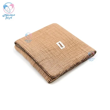 پتو دورپیچ نخی ضخیم ببسی مدل Bebessi 4095