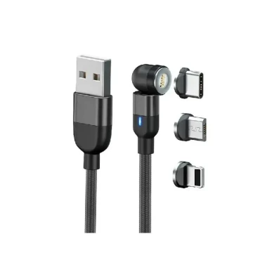 کابل شارژ 1 به 3  Magnet Rotating با طول 1 متر