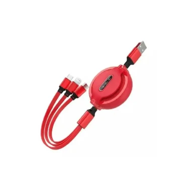 کابل شارژ جمع‌شونده ۳:۱ Retractable