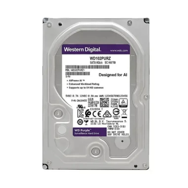 هارد اچ دی دی اینترنال وسترن دیجیتال مدل Western Digital WD Purple با ظرفیت 12 ترابایت