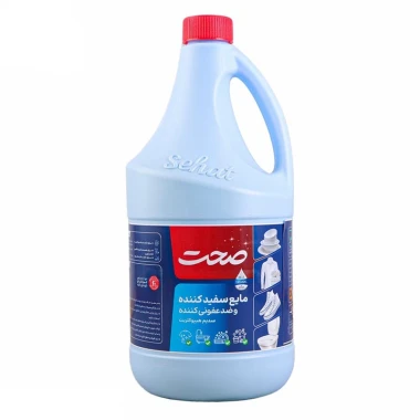 مایع سفید کننده و ضدعفونی کننده صحت وزن 2500 گرمی (کارتن 6 عددی)