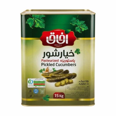 خیارشور حلب سوپر ویژه آفاق وزن 8 کیلوگرمی (1 عدد)
