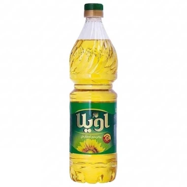 روغن مایع آفتابگردان اویلا مخصوص پخت و پز و سالاد حجم 1.5 لیتری