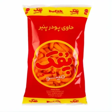 پفک نمکی مینو وزن 110 گرمی