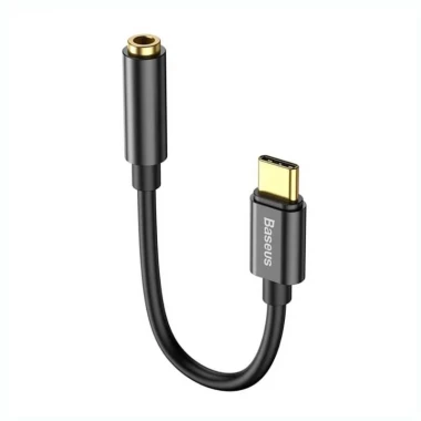 مبدل USB-C به AUX بیسوس مدل Baseus CATL54-01 - مشکی