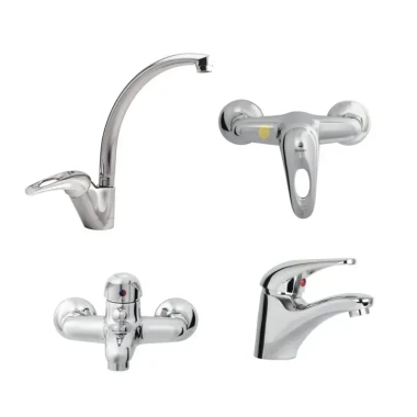 ست شیرآلات شیبه مدل کیش (با ظرفشویی ثابت)