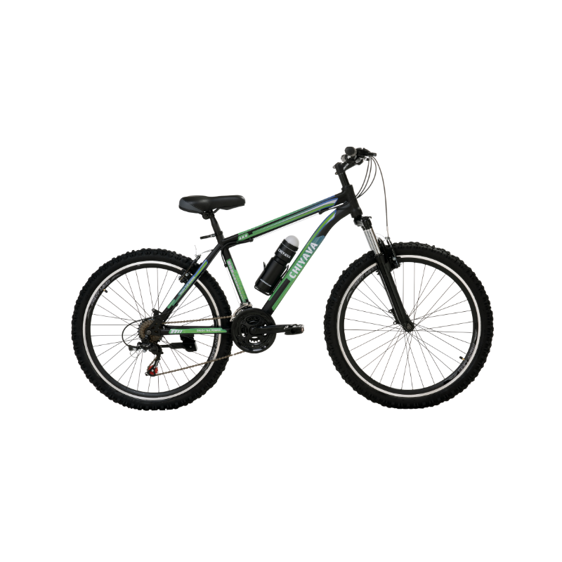 دوچرخه چیاوا مدل آکو دنده‌ای ۲۱ سرعته با ترمز ویبریک و دوشاخ کمک‌دار سایز ۲۶