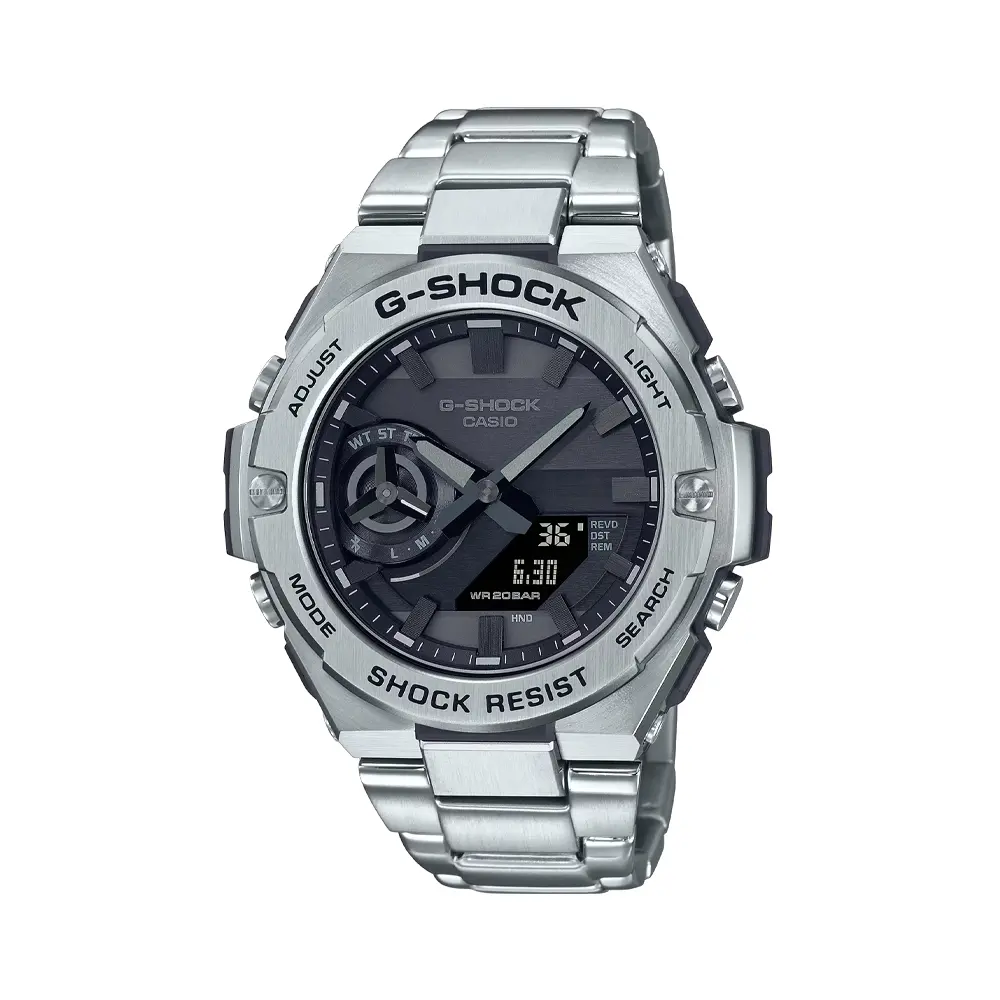 ساعت مردانه کاسیو جی شاک سولار مدل GST-B500D-1A1