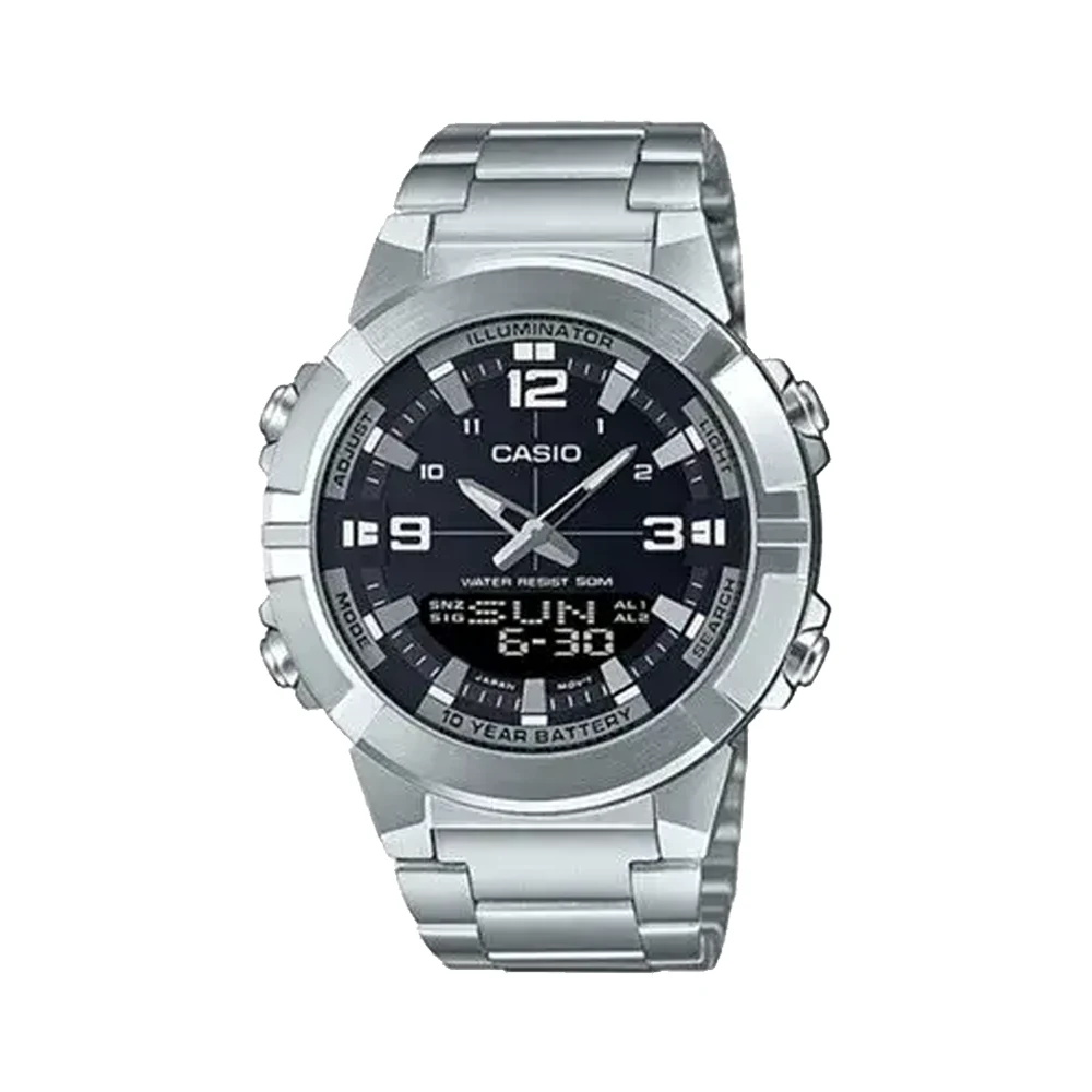 ساعت مردانه کاسیو کوارتز مدل Casio Quartz AMW-870DA-1AV