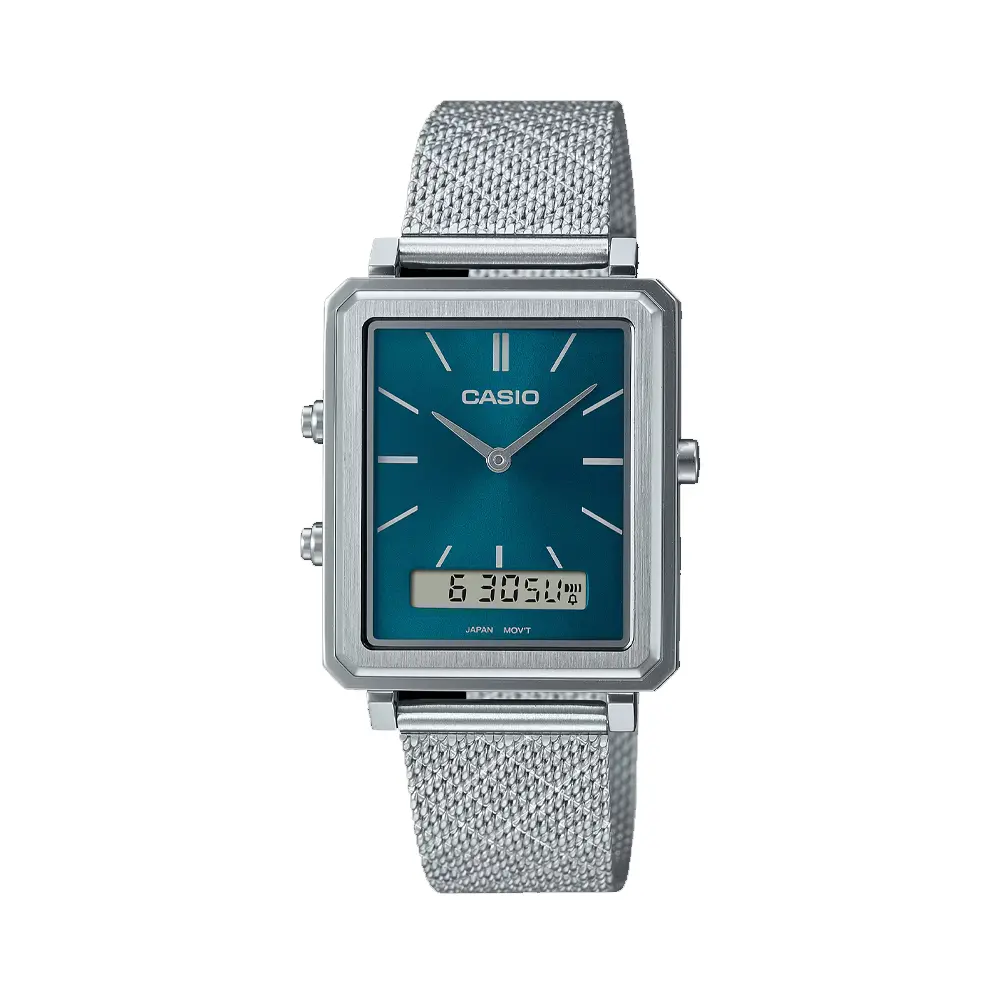 ساعت مردانه کاسیو کوارتز مدل MTP-B205M-3EDF