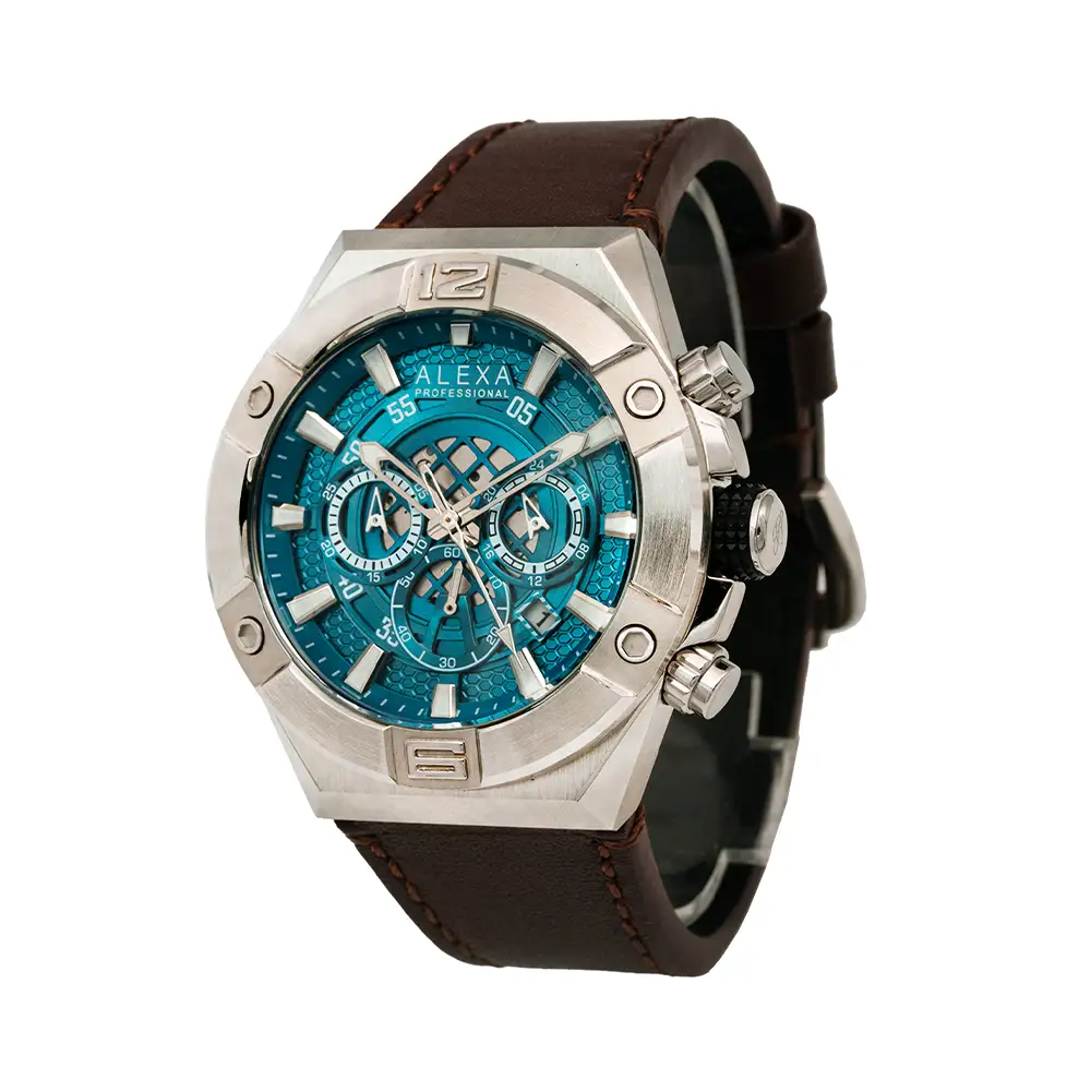 ساعت مردانه الکسا کوارتز مدل A3008-D